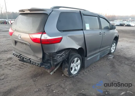2016 Toyota Sienna Le 7 Passenger from USA, damaged, VIN 5TDKK3DC4GS694904
